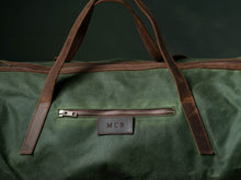 Load image into Gallery viewer, Waxed Canvas Duffle Bag
